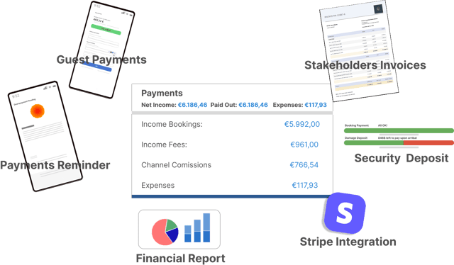 Property management software interface